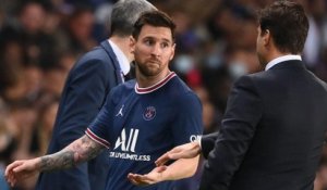 PSG : «Nous avons vu que Leo vérifiait, regardait son genou….», confie Pochettino à propos de Messi