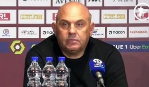 Le coup de gueule de Frédéric Antonetti sur l'arbitrage après Metz-PSG
