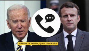 Crise des sous-marins : l'échange Biden-Macron apaise les tensions entre les deux pays