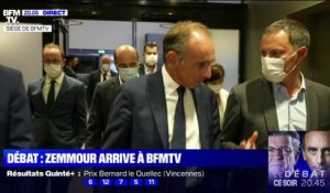 #DebatBFMTV: Éric Zemmour est arrivé à BFMTV