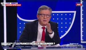 Jean-Luc Mélenchon: "M. Zemmour, vous ne chasserez pas les musulmans, vous ne les obligerez pas à choisir entre l'islam et la France"