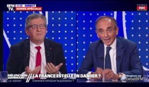 "Le 'Zemmouristan', ça existe": échange tendu entre Jean-Luc Mélenchon et Eric Zemmour