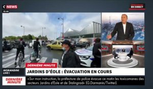 Jardins d’Eole - Jean-Marc Morandini balance sur CNews: "Depuis 6 mois, il ne se passe rien. On annonce une spéciale de Morandini Live demain et la veille ils évacuent" - VIDEO