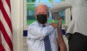 Covid-19: Joe Biden a reçu sa troisième dose de vaccin