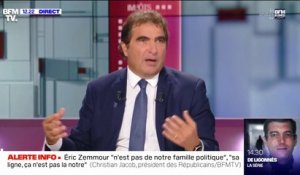 Christian Jacob:  "Non", Eric Zemmour n'est pas raciste ni d'extrême droite