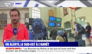 Intempéries: des dizaines de trains supprimés dans les Bouches-du-Rhône