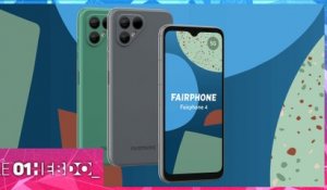 01Hebdo #326 : Fairphone 4, la nouvelle version du smartphone durable