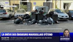 Marseille: la grève des éboueurs s'étend aux villes voisines, d'Aix-en-Provence à Aubagne
