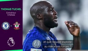 7e j. - Tuchel : "C'est parfois difficile de trouver Lukaku"