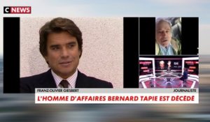 Franz-Olivier Giesbert rend hommage à Bernard Tapie