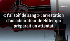 « J’ai soif de sang » : arrestation d’un admirateur de Hitler qui préparait un attentat