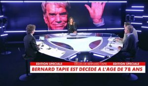Mort de Bernard Tapie : l'émotion de son fils, Laurent