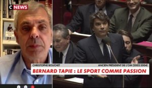 Pour Christophe Bouchet, Bernard Tapie a insufflé «l’esprit de la gagne» dans le sport français