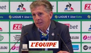 Puel : «Les joueurs ont été extraordinaires» - Foot - L1 - Saint-Etienne
