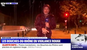 Fortes précipitations dans les Bouches-du-Rhône, le département en vigilance rouge