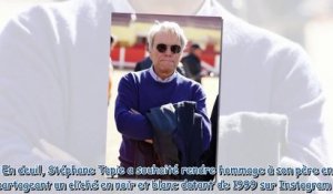 Mort de Bernard Tapie - l'hommage en photo de son fils, Stéphane