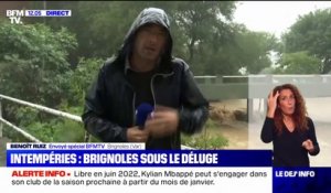 Intempéries : des pluies torrentielles tombent à Brignoles dans le Var, un autre épisode orageux attendu cet après-midi