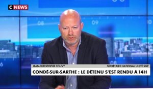 Jean-Christophe Couvy sur la prise d'otages de Condé-sur-Sarthe : «je trouve cela un peu limite de la part de la hiérarchie»