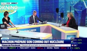 Bertille Bayart :Macron prépare son coming out nucléaire - 06/10