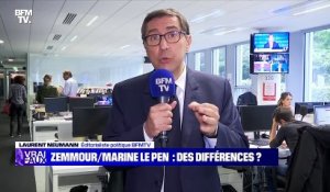 Eric Zemmour/Marine Le Pen : des différences ? - 09/10