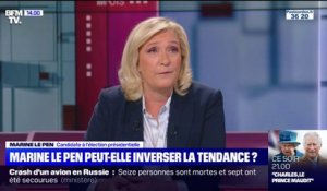 Face à Éric Zemmour, Marine Le Pen cherche à inverser la tendance