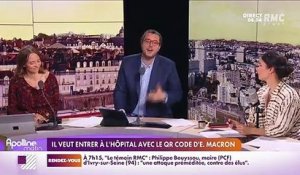 Les histoires de Charles Magnien : Il veut entrer à l'hôpital avec le QR Code d'Emmanuel Macron - 11/10