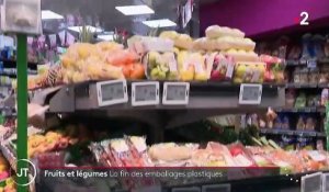 Conso : fin des emballages plastiques en 2022 pour certains fruits et légumes