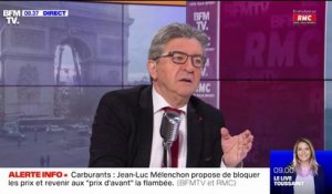 Jean-Luc Mélenchon souhaite "en finir avec le nucléaire (...) le plus vite possible" et appelle à "trouver une solution"