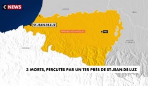 3 morts percutés par un TER près de St-Jean-de-Luz
