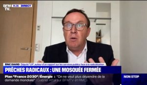 Fermeture de la mosquée d'Allonnes: pour le député LR Éric Diard, "c'est assez inquiétant car il s'agit d'un signal fort (...) et pas simplement le non-respect des règles de la République"