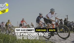 #TDF2022 - Discover the route in 2D