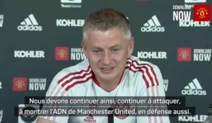 8e j. - Solskjær : "Je ne pense pas à Atalanta"