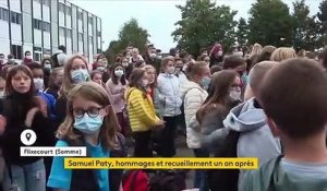 Assassinat de Samuel Paty : plusieurs écoles ont rendu hommage à l'enseignant tué