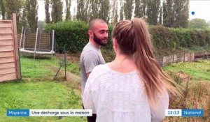 Mayenne : un couple retrouve une décharge sous sa maison