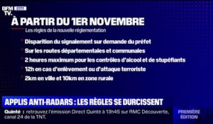 Applications anti-radars: la réglementation évolue au 1er novembre