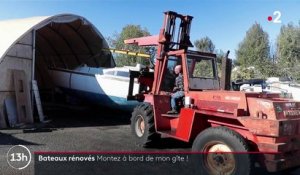 Vacances : Des bateaux transformés en gîtes pour loger les touristes