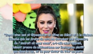 Alyssa Milano interpellée - l'actrice révèle sa mésaventure devant la Maison Blanche