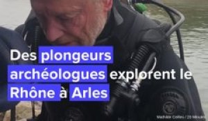 Arles: A la recherche des trésors antiques engloutis dans le Rhône