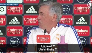 Ancelotti évoque la situation d'Eden Hazard
