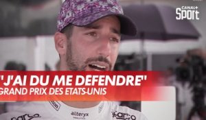 Ricciardo : "j'ai du défendre une grosse partie de la course"