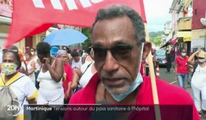 Martinique : des soignants opposés au pass sanitaire au CHU de l'île
