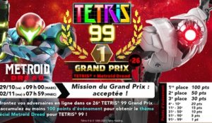 TETRIS 99 - Bande-annonce du Grand Prix n°26 Metroid Dread