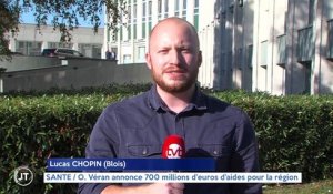 SANTÉ / O. Véran annonce 700 millions d'euros d'aides pour la région