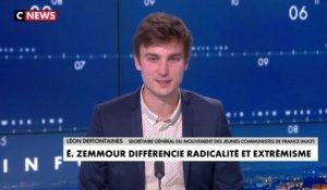 Léon Deffontaines sur Éric Zemmour : «Aujourd'hui il est en total décalage avec les préoccupations des Français, il impose ses problématiques»