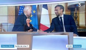 Diplomatie : après sa rencontre avec Joe Biden, Emmanuel Macron attend désormais des actes