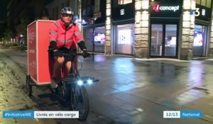 Environnement : une entreprise lance la livraison en vélo cargo