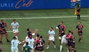 TOP 14 - Essai de Arthur BONNEVAL (ST) - Racing 92 - Stade Toulousain - J09 - Saison 2021/2022