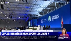 COP26: "On est incohérents, on fait le contraire de ce qu'on devrait faire", selon Yann Arthus-Bertrand