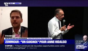 Nicolas Mayer-Rossignol à propos d'Éric Zemmour: "Le débat présidentiel est confisqué par un guignol et un ringard"