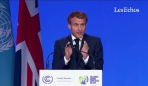 Macron à la COP 26 : « Nos accords commerciaux doivent refléter nos engagements climatiques »